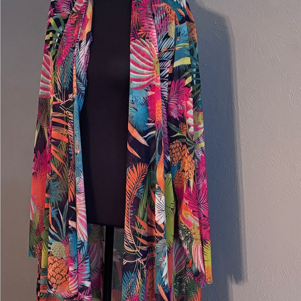 Attitudes by Renee Multicolor Kimono